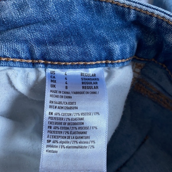 american eagle super stretch skinny jeans - Picture 4 of 4